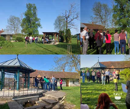 Terensko druženje pri Ivanjševski slatini - v okviru projekta deProfundis 3